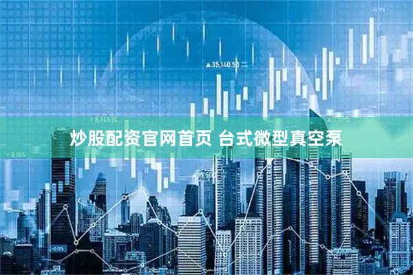 炒股配资官网首页 台式微型真空泵